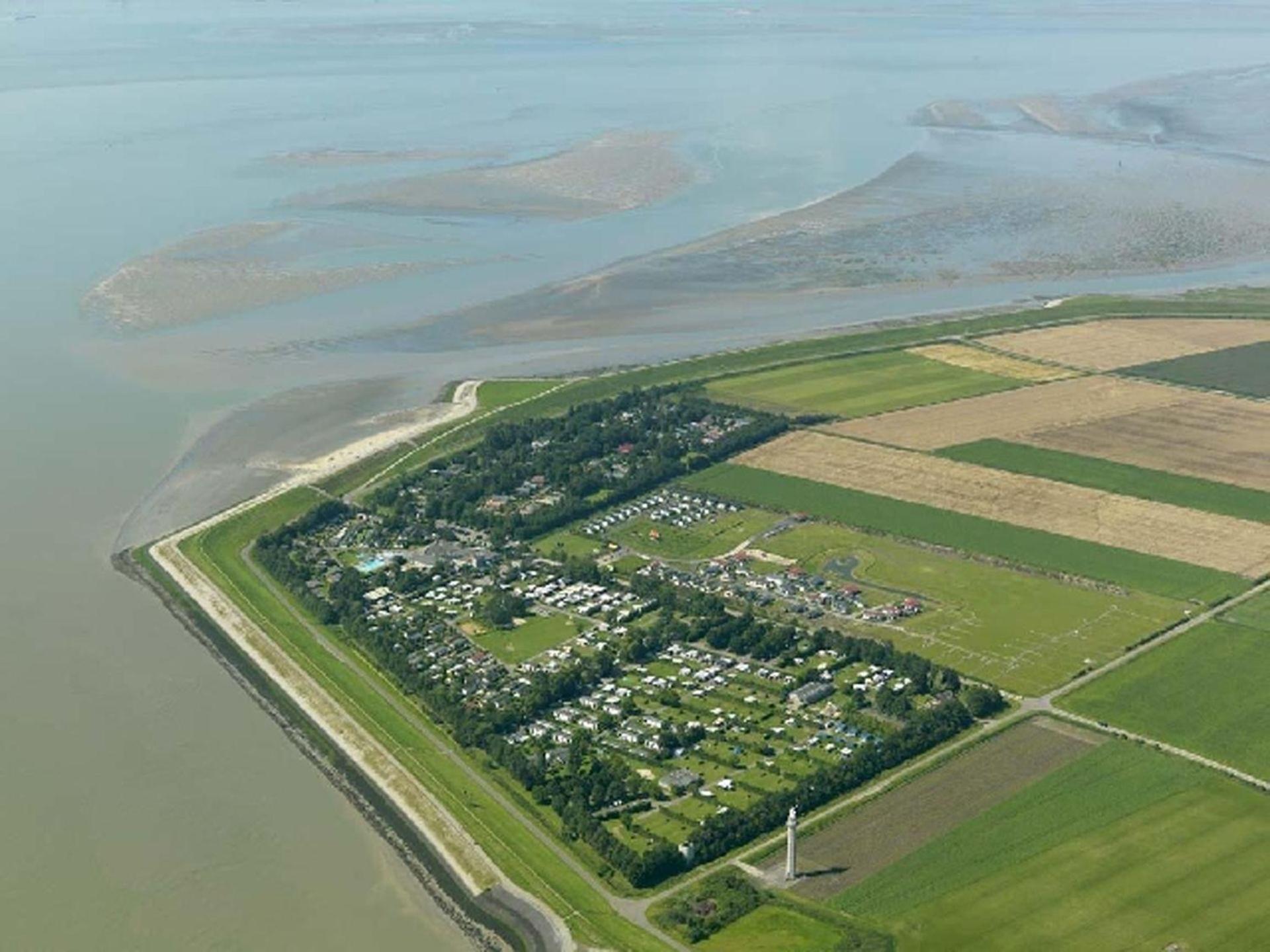 Campingplatz Scheldeoord Zeeland Neben Einem Sandstrand Baarland Exterior photo